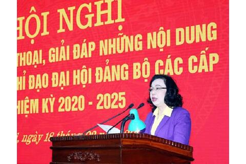 Hà Nội chuẩn bị lấy ý kiến nhân dân về dự thảo Báo cáo chính trị Đại hội Đảng bộ thành phố lần thứ XVII