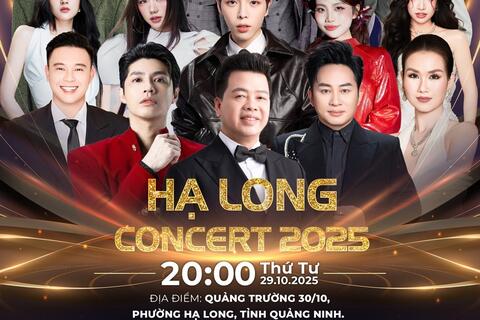 Cơn sốt vé “Hạ Long Concert 2025”: 19.000 vé được đăng ký hết chỉ sau 90 phút