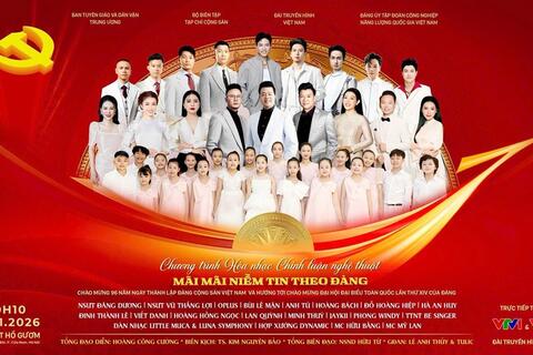 “Mãi mãi niềm tin theo Đảng”: Bản hòa ca của niềm tin, trí tuệ và khát vọng phát triển đất nước