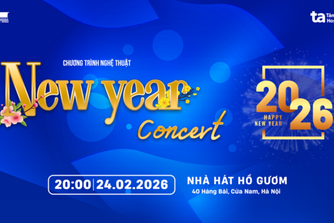 “New Year Concert 2026“: Giai điệu mùa xuân khơi dậy niềm tin và khát vọng