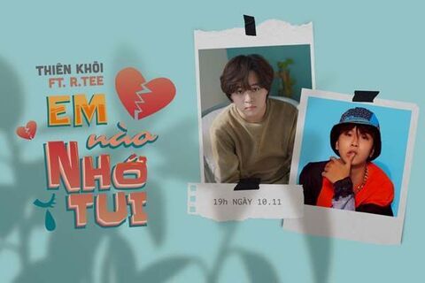 R.Tee an ủi Thiên Khôi trong MV thất tình "Em nào nhớ tui"