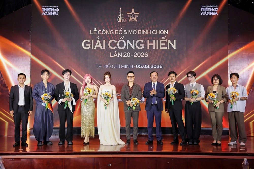 Soobin Hoàng Sơn, Phương Mỹ Chi, Hòa Minzy... cạnh tranh gay gắt tại Giải Cống hiến 2026 - ảnh 1