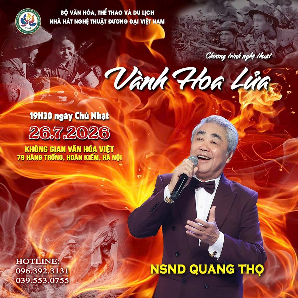 Đêm nhạc “Vành hoa lửa” thắp sáng truyền thống “Uống nước nhớ nguồn“ - ảnh 2