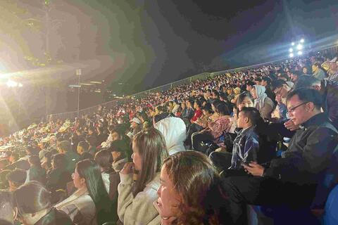 Mãn nhãn với show thực cảnh Sử thi Âu Lạc - Ánh sáng nhạc nước hồ Sương Mai ở Lâm Đồng