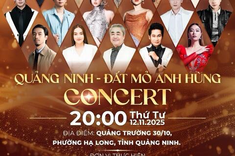 Đen Vâu, Hoàng Thùy Linh, Tóc Tiên, Trúc Nhân… “đổ bộ” Quảng Ninh, sẵn sàng thắp sáng “Đất mỏ anh hùng”