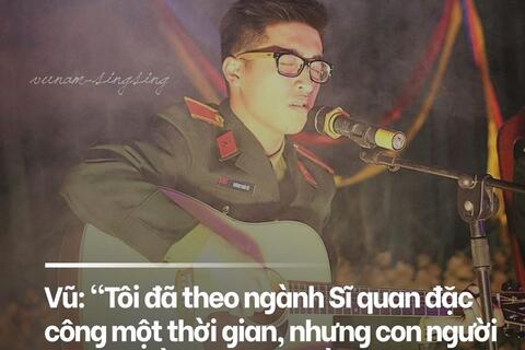 “Hoàng tử nhạc suy” Việt Nam: Tốt nghiệp Học viện Khoa học Quân sự Hà Nội, từng dạy tại trường Sĩ quan