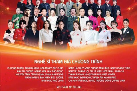 “Âm vang Tổ quốc“: Đại nhạc hội 40.000 khán giả sắp bùng nổ tại Mỹ Đình