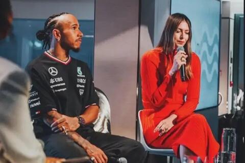 Sharapova lộng lẫy khi “hát nhạc buồn” cùng Lewis Hamilton