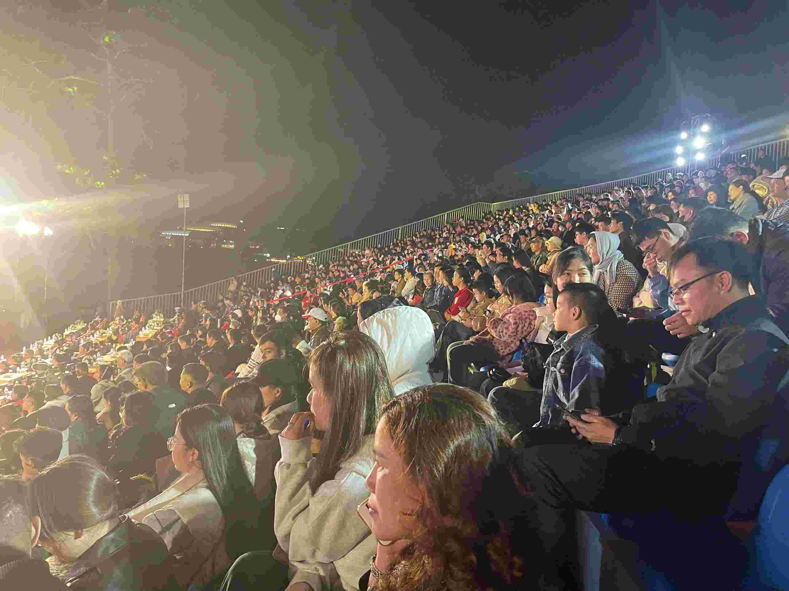 Chương trình thu hút sự quan tâm của đông đảo người dân và du khách tại tỉnh Lâm Đồng. Ảnh: Bảo Lâm