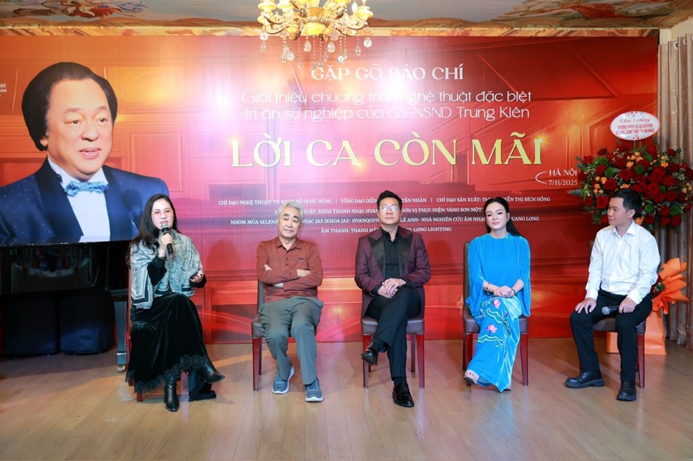 “Lời ca còn mãi”: Hành trình tôn vinh người thầy của những giọng ca vàng Việt Nam - ảnh 1