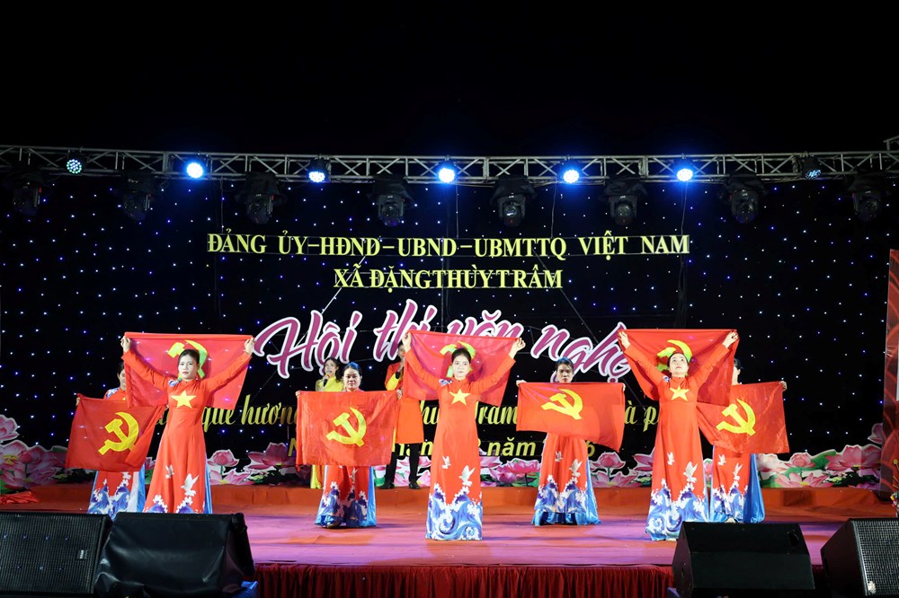Rộn ràng Hội thi văn nghệ “Xuân quê hương – xã Đặng Thùy Trâm đổi mới và phát triển” - ảnh 4