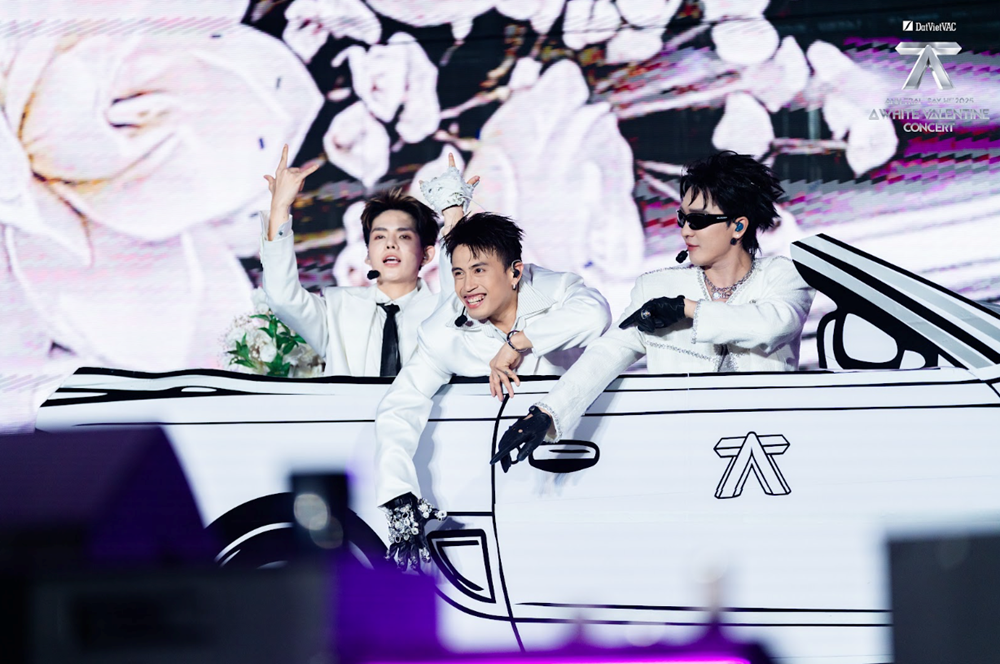 “Anh Trai “Say Hi” 2025 - A White Valentine Concert” lần đầu tạo nên “biển trắng” Valentine quy mô lớn tại Thủ đô Hà Nội - ảnh 4