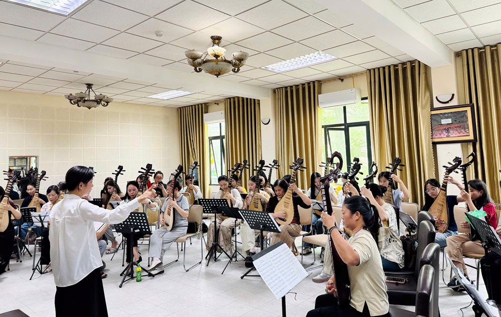 Lần đầu tiên 130 nghệ sĩ Tỳ bà hội tụ trong một chương trình quy mô lớn - ảnh 1